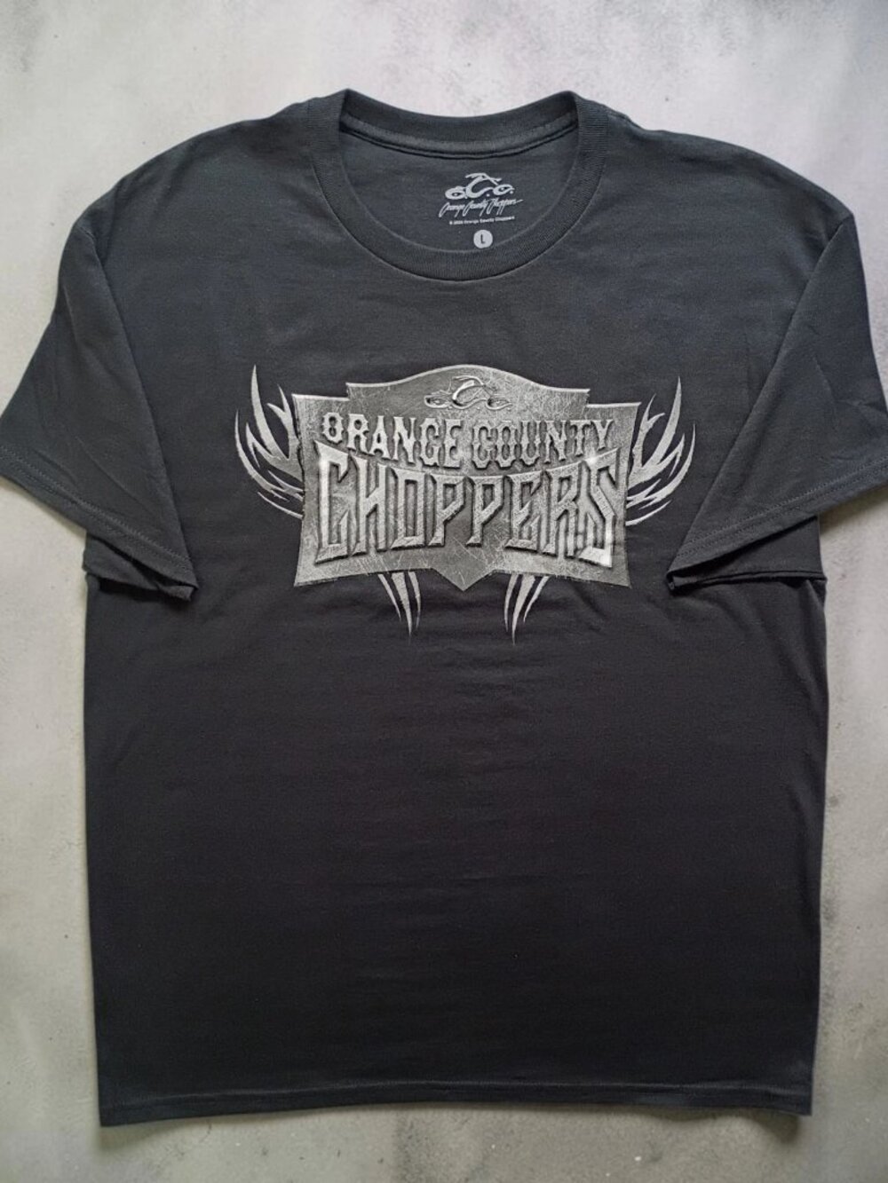 Orange County Choppers New Large Motorcycle T Shirt Streetwear Vintage Style